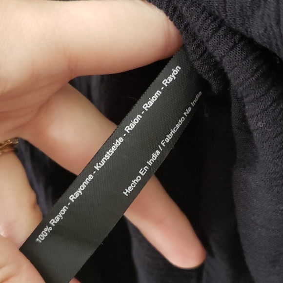 Urban Outfitters black open back romper - Picture 5 of 7